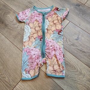 3-6 Months Girls bamboo Shortie